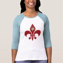 The Star and the Fleur t-shirts