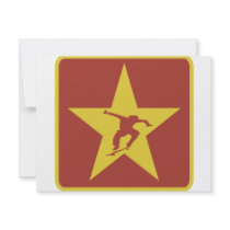 The Star of the Revolution invitations