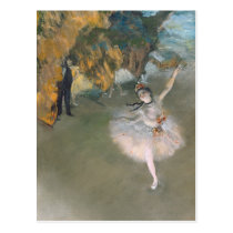 The Star, or Dancer on the stage, c.1876-77 postcards