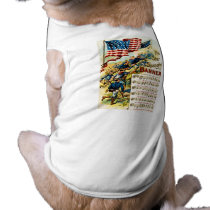 The Star Spangled Banner 1908 Dog T-shirt