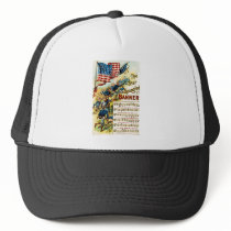 The Star Spangled Banner 1908 Mesh Hats