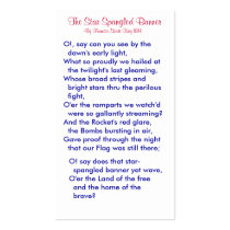 The Star Spangled Banner (1) Business Card Templates