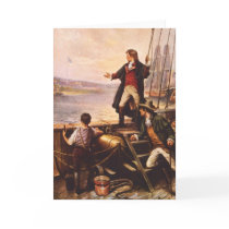 The Star Spangled Banner by Percy Moran Greeting Cards