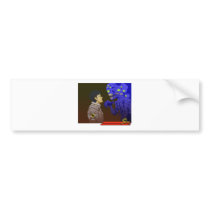 The Stare Off bumper stickers