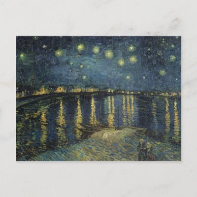 The Starry Night, 1888 Postcards