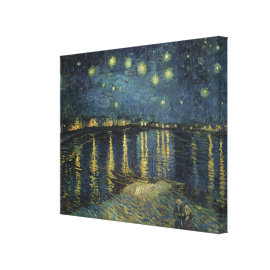 The Starry Night, 1888 Stretched Canvas Prints
