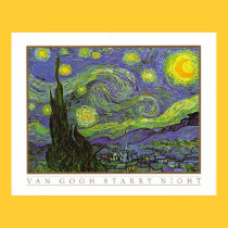 The Starry Night by Vincent Van Gogh 1888 posters