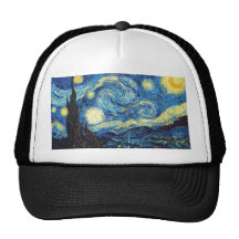 The Starry Night (De sterrennacht) - Van Gogh Hats