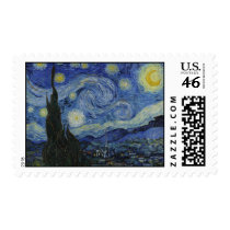 The Starry Night Postage