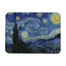The Starry Night Premium Magnet