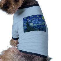 The Starry Night - Vincent van Gogh (1889) Pet Tee