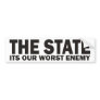 THE STATE BUMPER STICKERS