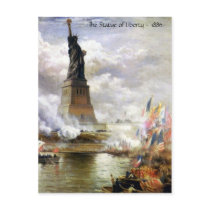 The Statue of Liberty 1886 postcards