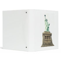 The Statue of Liberty 3 Ring Binder
