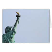 The Statue of Liberty Greeting Card