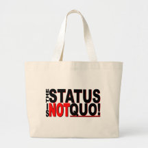 The Status is NOT Quo! Bags