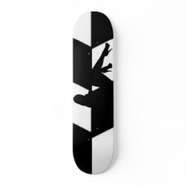The stealth rider skate deck