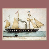 The Steam Ship President 2 Poster