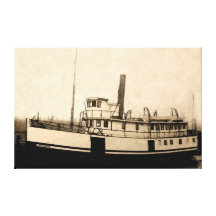The Steamboat Islander Canvas Prints