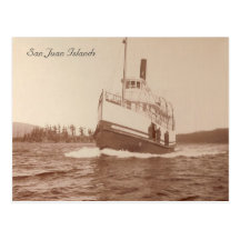 The Steamboat Islander Postcard