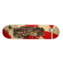 The Steampunk Board Skate Board Deck