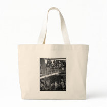 The Steerage - Immigration Ship Vintage 1907 Tote Bags