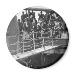 The Steerage - Immigration Ship Vintage 1907 Refrigerator Magnets