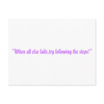 the steps postcards