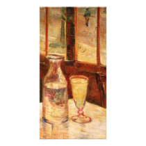 The Still Life with Absinthe by Vincent van Gogh Photo Card