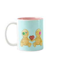 The Stitches Love mugs