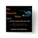 The Stomach Brain Button