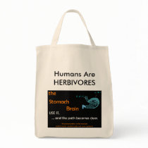The Stomach Brain Tote bags