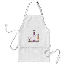 The stone garden apron