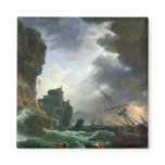 The Storm, 1777 Refrigerator Magnet