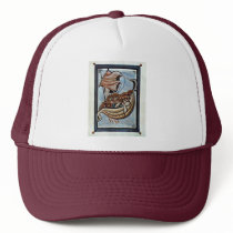 The Storm At Sea By Meister Des Hitda-Evangeliars Hats