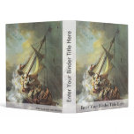 The Storm On The Sea Of Galilee. By Rembrandt Van Vinyl Binders