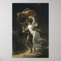 The Storm Pierre-Auguste Cot 1880 Posters