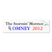 The Stormin Mormon Bumper Sticker