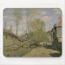 The Stream of Robec at Rouen, 1872 Mouse Pads