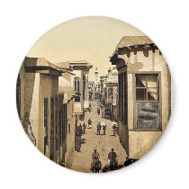 The street called straight, Damascus, Holy Land, ( Refrigerator Magnets