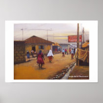 THE STREET OF LAGOS STATE. - Customized Print
