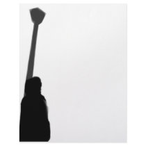 'The Streetlamp' Letter Paper Letterhead Template