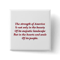 The strength of America buttons