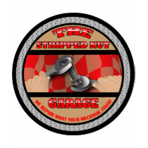 The Stripped Nut Garage Apparel t-shirts