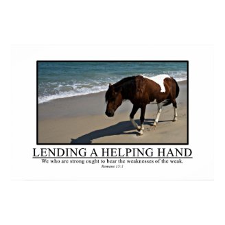 The strong ought to aid the weak posters