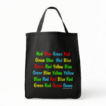 The Stroop Test Tote Bag