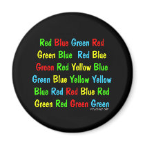 The Stroop Test magnets