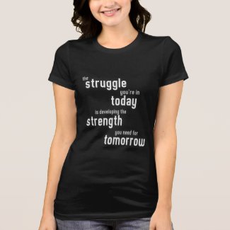 The struggle you're in today developing strength