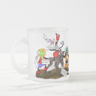 The Stubborn Donkey mug