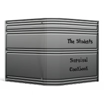 The Student's Survival Cookbook - Riveted Binder